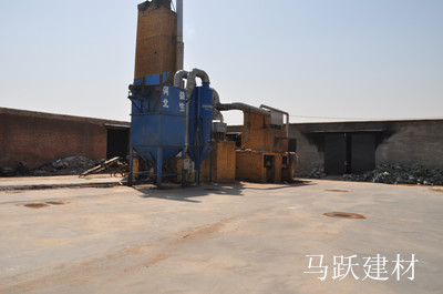馬躍建材清明節(jié)假日期間開(kāi)展工廠(chǎng)地面硬化，工廠(chǎng)綠化工作